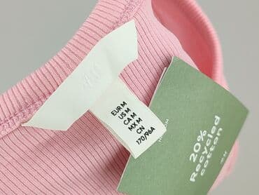 hm bluzki z krótkim rękawem: H&M, Top damski, rozmiar M — 4