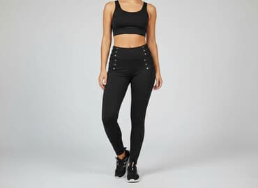 lidl ocieplane legginsy: Legginsy Sportowe damskie, rozmiar L — 5