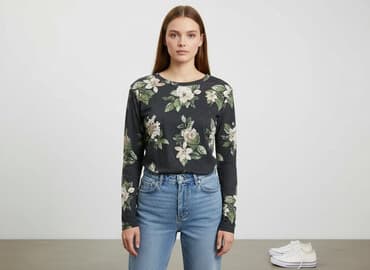 bluzki emo: BODY FLIRT, T-shirt damski, rozmiar XS — 6