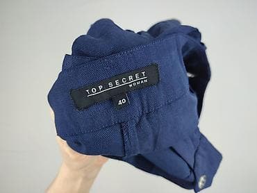 dzwony wrangler: Top Secret, Spodnie materiałowe damskie, rozmiar L — 5