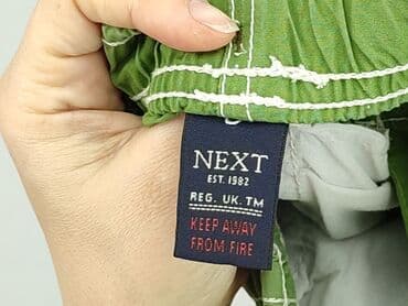 biale sandały deezee: Denim pants, Next, 6-9 months, condition - Very good — 4