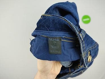 spodnie denim h: Ochnik, Jeansy damskie, rozmiar L — 5