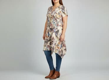 sukienki kopertowe dla puszystych: Sukienka damska, rozmiar 2XL — 6