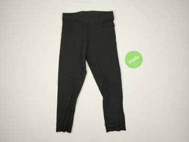 czarne legginsy z wysokim stanem push up: Legginsy Krótkie damskie, rozmiar S — 2