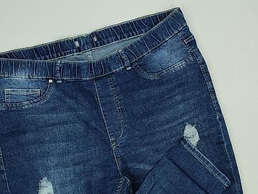 ciemne jeansy: Legginsy Eleganckie damskie, rozmiar XL — 1