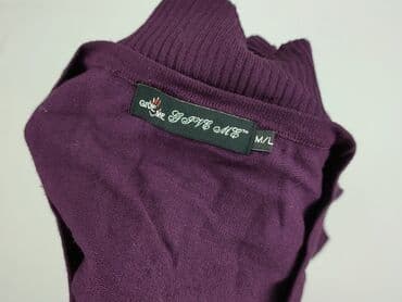 sweter piórkowy na drutach: Bluzka damska, rozmiar L — 4