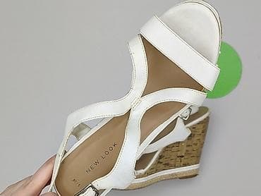 hermes biale klapki: New Look, Sandały damskie, rozmiar 38 — 6
