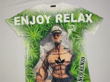 włoskie ubrania plus size: T-shirt for men, size 5XL — 1