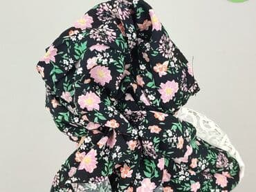 zara sukienka w kwiaty z bufiastymi rękawami: Zara, Women`s dress, size M — 6