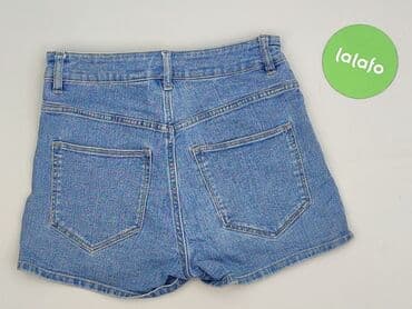 zara krótkie spodenki jeansowe: Denim, Szorty damskie, rozmiar S — 4