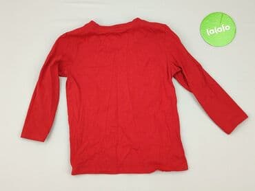 rajstopy w czerwono czarne paski: Blouse, Little kids, 4-5 years, 104-110 cm, condition - Perfect — 3