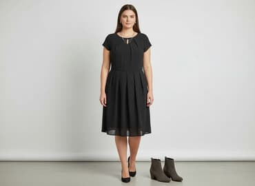 sukienka czarna 152: CAMAIEU, Sukienka damska, rozmiar 2XL — 8