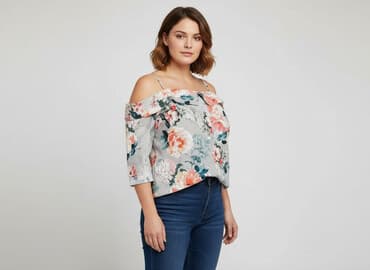 bluzki z odkrytymi ramionami mohito: Wybierz, Bluzka damska, rozmiar 2XL — 7