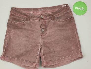 różowe szorty jeansowe damskie: Denim, Szorty damskie, rozmiar XL — 2