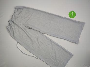 wide leg: Spodnie materiałowe damskie, rozmiar S — 3