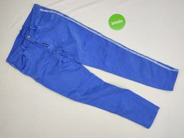 srebrne jeansy: Jeans for women, size L — 3