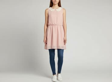 różowa sukienka na 18: New Look, Sukienka damska, rozmiar S — 7