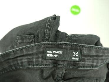 dżinsy czarne: Sinsay, Jeansy damskie, rozmiar S — 4