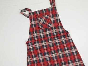 sukienka w kratę czerwona damska: Sukienka damska, rozmiar S — 5