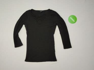 czarne t shirty basic: AMI, Women's blouse, size M (EU 38) — 2