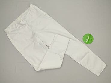 woskowane spodnie z wysokim stanem h m: H&M, Брюки жіночі, розмір L — 3