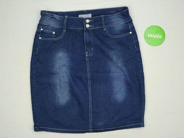 spódniczka dżinsowe z wysokim stanem: Spódnica damska, rozmiar S — 2