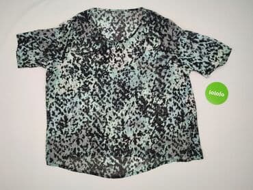 bluzki z tiulem czarne: Women's blouse, 7XL — 2