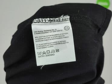 bluzki basic czarne: C&A, Bluzka damska, M — 5