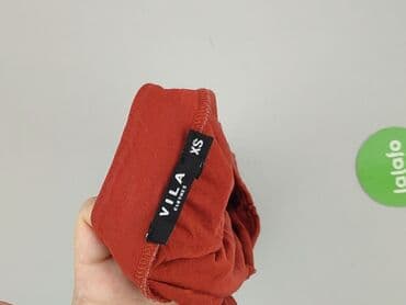 czerwony top stradivarius: Vila, Bluzka damska, XS — 4