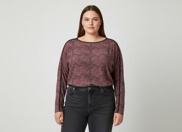 bluzki nietoperz plus size: Bluzka damska, rozmiar 6XL — 5