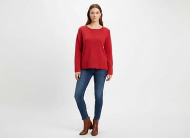 john lewis sweter damski: Folk, Sweter damski, rozmiar L — 1