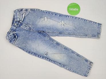 patchwork koszula: Spodnie jeansowe, H&M, 7 lat, 116/122, stan - Bardzo dobry — 2