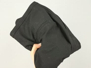 zara woskowane spodnie: H&M, Material trousers for women, size S (EU 36) — 5