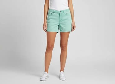 zielone jeansy damskie: Colours of the World, Szorty damskie, rozmiar S — 6