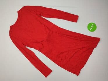 czerwona sukienka czarne rajtuzy: Answear, Sukienka damska, rozmiar XS — 3