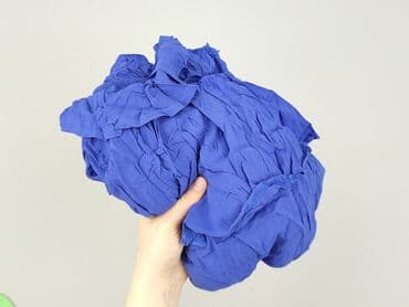 niebieska satynowa sukienka zara: Bluzka damska, rozmiar S — 5