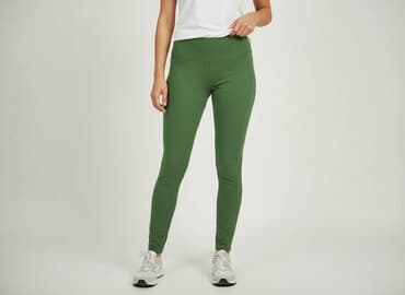 legginsy adidas damskie zielone: Leggings, Legginsy Sportowe damskie, rozmiar M — 6