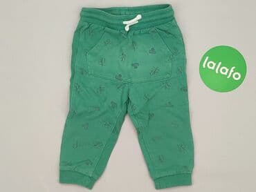 skarpety wzorowane z abs: Sweatpants, So cute, 9-12 months, condition - Good — 2