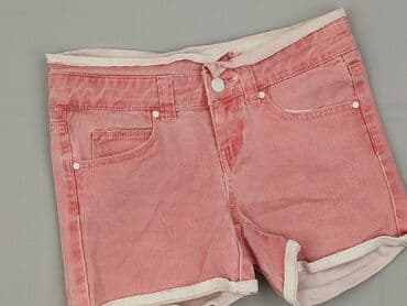 różowe szorty jeansowe damskie: Szorty damskie, rozmiar XS — 1
