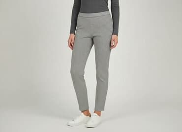 spodnie narciarskie tanie: Esmara, Spodnie materiałowe damskie, rozmiar L — 7