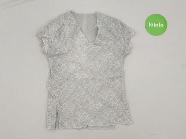koronkowe bluzki z krótkim rekawem: Bluzka damska, rozmiar S — 2