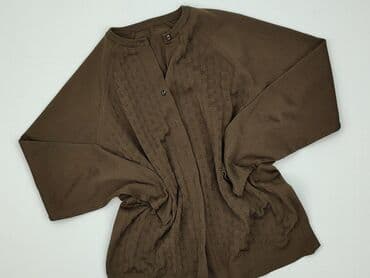 basic t shirty oversized: Kardigan damski, rozmiar 3XL — 1