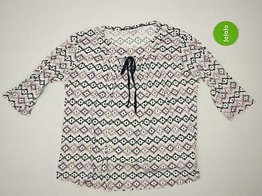 bluza biala: Bluzka damska, rozmiar 5XL — 2