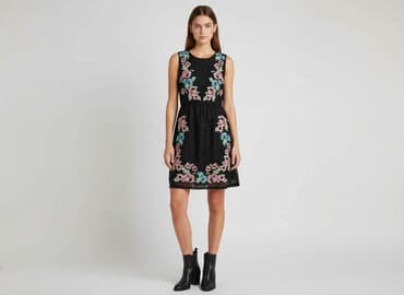 modne duże rozmiary sukienki: Sukienka damska, rozmiar M — 1