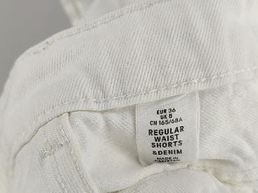 biale spodenki hm: H&M, Szorty damskie, rozmiar S — 4