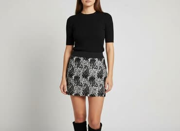 forever 21 spódniczka skórzane: Amisu, Spódnica damska, rozmiar S — 6