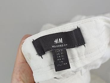"len": H&M, Spodnie materiałowe damskie, rozmiar L — 4