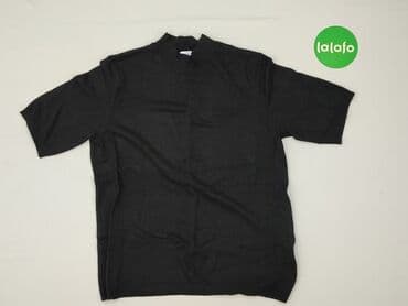 dodatki do czarnej bluzki: H&M, T-shirt damski, rozmiar M — 2