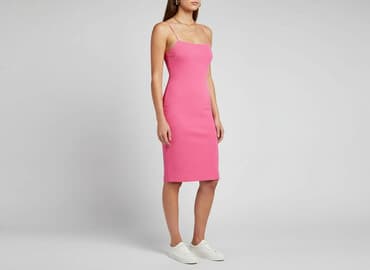 zara sukienka różowa długa: Zara, Sukienka damska, rozmiar M — 1