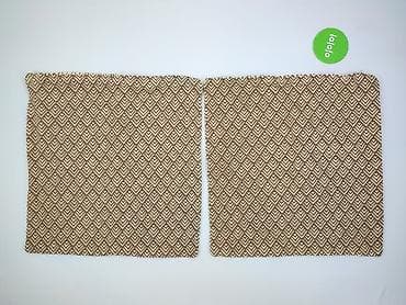 a książki: Zestaw 2 poszewek dekoracyjnych Dunelm - Wzór: geometryczny — 2
